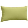 Coussins de canapé 2 pcs Vert clair 80 x 40 cm tissu 550137550137