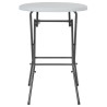 Table de bar pliante Blanc 80 x 110 cm PEHD 550143550143