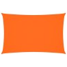 Voile de parasol tissu oxford rectangulaire 4x7 m orange 550151550151