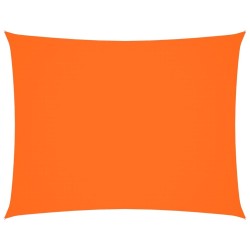 Voile de parasol tissu oxford rectangulaire 4x6 m orange 550152550152