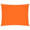 Voile de parasol tissu oxford rectangulaire 4x6 m orange 550152550152
