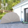 Auvent latéral pliable de terrasse Crème 200 cm  550164550164