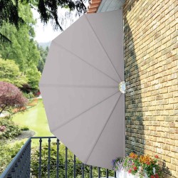 Auvent latéral pliable de terrasse Crème 200 cm  550164550164
