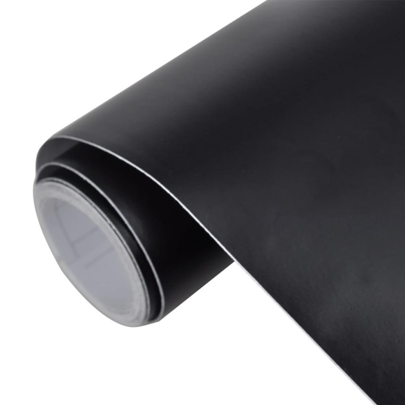 Film pour Voiture Noir Mat 500x152 cm Étanche Pose Sans Bulles 550187550187