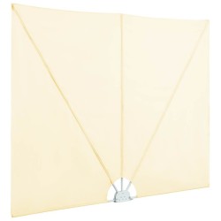 Auvent latéral pliable de terrasse Crème 300 x 150 cm 550205550205