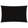 Voile de parasol tissu oxford rectangulaire 5x8 m noir 550220550220