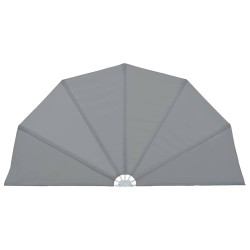 Auvent latéral pliable de terrasse Gris 200 cm  550227550227