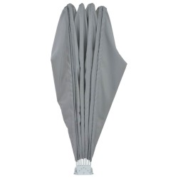Auvent latéral pliable de terrasse Gris 200 cm  550227550227