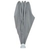 Auvent latéral pliable de terrasse Gris 200 cm  550227550227