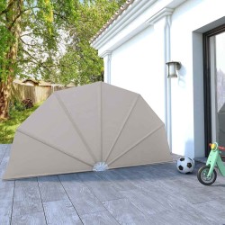 Auvent latéral pliable de terrasse Crème 160 cm  550228550228