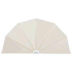 Auvent latéral pliable de terrasse Crème 160 cm  550228550228