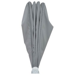 Auvent latéral pliable de terrasse Gris 160 cm 550229550229