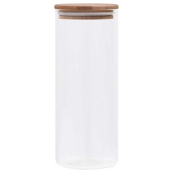Pot en Verre 10 pcs Transparent 8,5 x 8,5 x 21,5 cm Verre 550246550246
