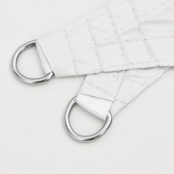 Voile de parasol tissu oxford rectangulaire 6x8 m blanc 550267550267