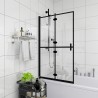 Cabine de douche pliable ESG 100x140 cm Noir 550270550270