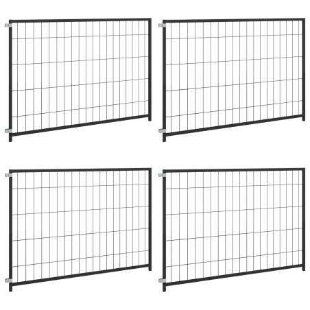 Cage pour animaux sans porte Noir 300 x 100 x 70 cm Acier 550277550277