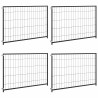 Cage pour animaux sans porte Noir 300 x 100 x 70 cm Acier 550277550277