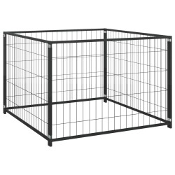 Cage pour animaux sans porte Noir 300 x 100 x 70 cm Acier 550277550277
