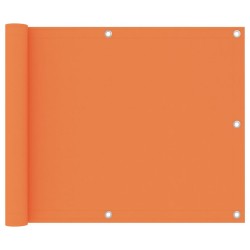 Écran de balcon Orange 75x400 cm Tissu Oxford 550292550292