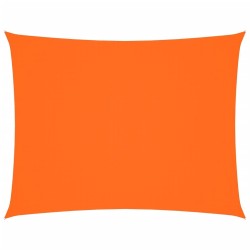 Voile de parasol tissu oxford rectangulaire 2,5x4 m orange 550311550311