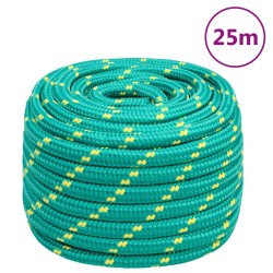 Corde de bateau Vert 20 mm 25 m Polypropylène 550348550348