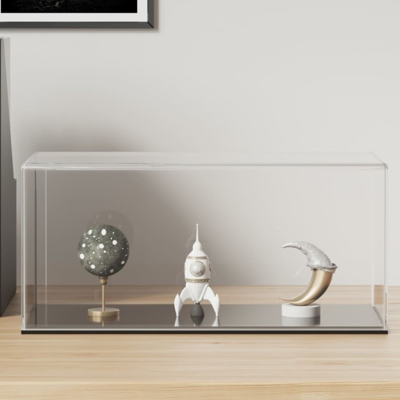 Boîte d'affichage transparente 30x15x14 cm acrylique 550354550354