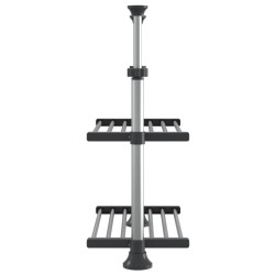 Étagère de cuisine 50x25x(50-70) cm aluminium 550364550364