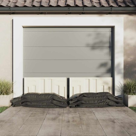 Sacs de sable 25 pcs vert foncé 103x25 cm PEHD 550367550367