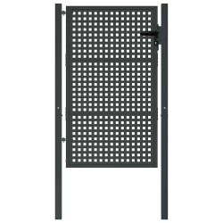 Portail de jardin Anthracite 100x150 cm Acier 550368550368
