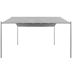 Belvédère de jardin Acier 400 x 400 x 260 cm Anthracite 550393550393