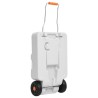 Réservoir d'eau à roulettes pour le camping 30 L gris 550410550410