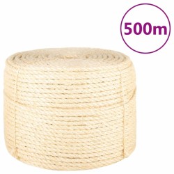 Corde 100 % sisal 10 mm 500 m 550446550446