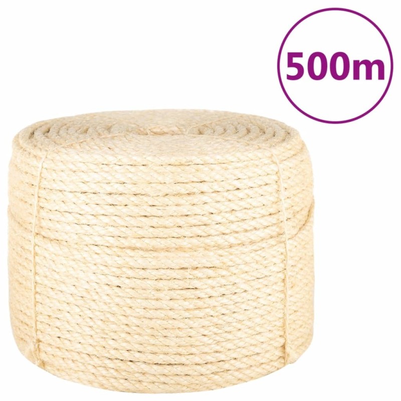 Corde 100 % sisal 10 mm 500 m 550446550446