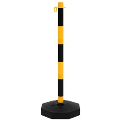 Ensemble de poteaux à chaîne avec chaîne en plastique 10 m 550465550465