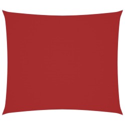 Voile de parasol tissu oxford rectangulaire 2x2,5 m rouge 550489550489