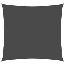 Parasol en tissu oxford carré 7x7 m anthracite 550521550521