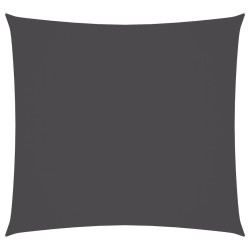 Parasol en tissu oxford carré 3x3 m anthracite 550547550547