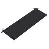 Banc de jardin avec coussin anthracite 150 cm Teck massif 550607550607