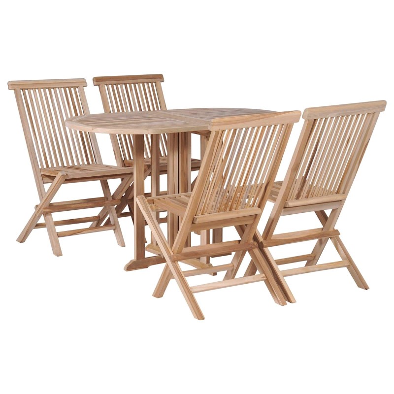 Ensemble de Mobilier 5 pcs Marron 550636550636