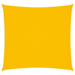 Voile de parasol tissu oxford carré 4x4 m jaune 550651550651