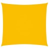 Voile de parasol tissu oxford carré 4x4 m jaune 550651550651