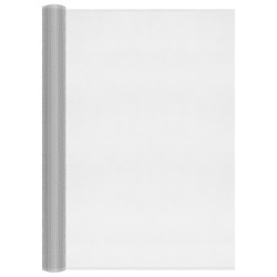 Écran en treillis Aluminium 80x2000 cm Argenté 550660550660