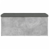 Banc de rangement gris béton 102x42x45 cm bois d'ingénierie 550691550691