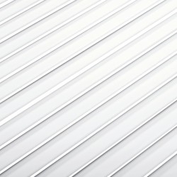 Porte d'armoire à persiennes blanc 69x59,4cm bois de pin massif 550694550694