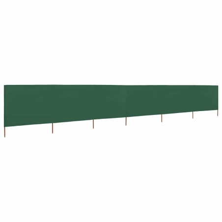 Paravent 6 panneaux Tissu 800 x 80 cm Vert 550724550724