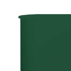 Paravent 6 panneaux Tissu 800 x 80 cm Vert 550724550724