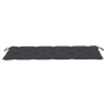 Banc de jardin avec coussin anthracite 150 cm Teck massif 550742550742
