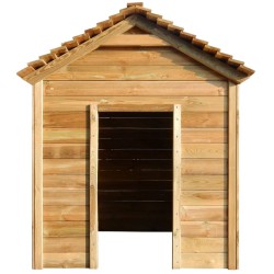 Maisonnette d'extérieur 120x120x146 cm Bois de pin 550756550756