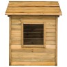 Maisonnette d'extérieur 120x120x146 cm Bois de pin 550756550756
