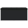 Banc de rangement noir 102x42x45 cm bois d'ingénierie 550763550763